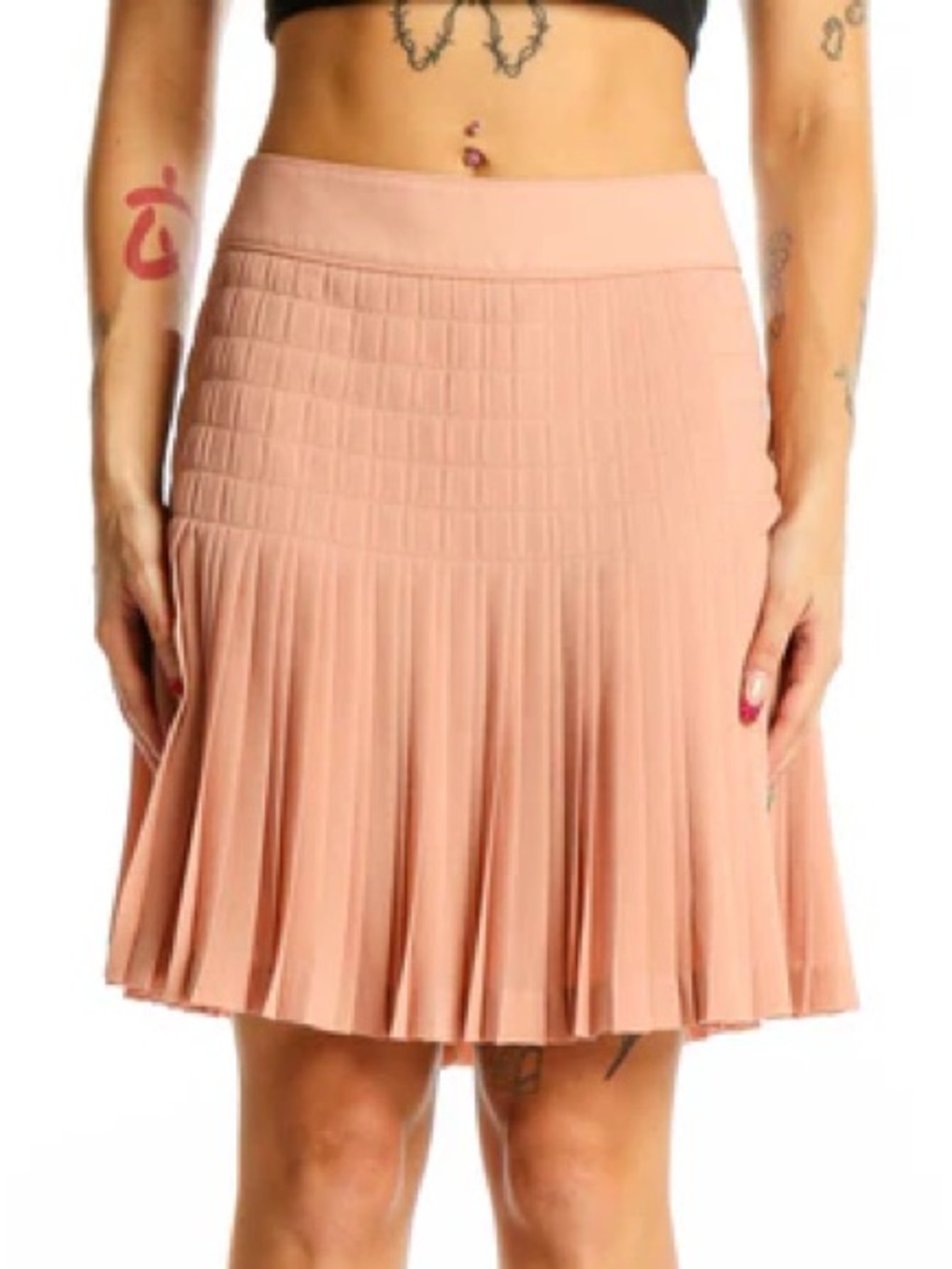 JCrew Pleated Blush Pink Mini